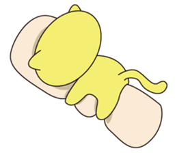 kiiro's relaxing days sticker #6604386