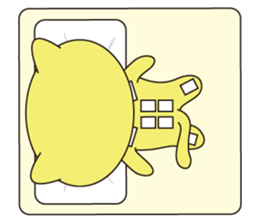 kiiro's relaxing days sticker #6604390