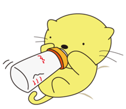 kiiro's relaxing days sticker #6604394