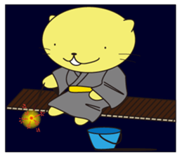 kiiro's relaxing days sticker #6604399