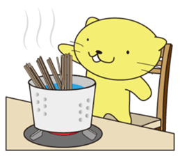 kiiro's relaxing days sticker #6604406