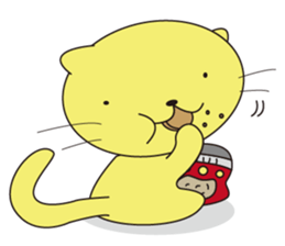 kiiro's relaxing days sticker #6604418