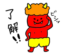 Gentle devil sticker #6604545