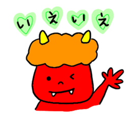 Gentle devil sticker #6604570