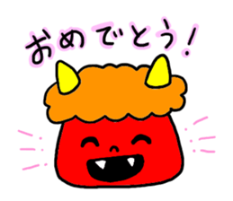 Gentle devil sticker #6604575