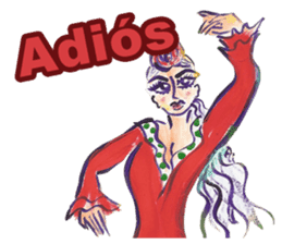 Spanish and Flamenco sticker sticker #6604867