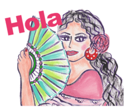Spanish and Flamenco sticker sticker #6604872