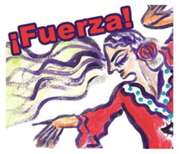 Spanish and Flamenco sticker sticker #6604873
