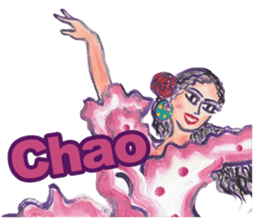 Spanish and Flamenco sticker sticker #6604883