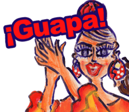 Spanish and Flamenco sticker sticker #6604890