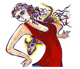 Spanish and Flamenco sticker sticker #6604903