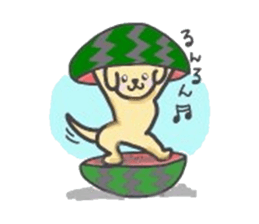 golden retriever, John sticker #6604953