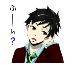 the high school boy2 sticker #6605484