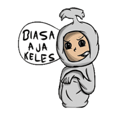 Pocong Cute sticker #6605707