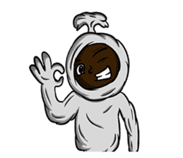 Pocong Cute sticker #6605709