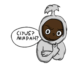 Pocong Cute sticker #6605722