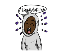 Pocong Cute sticker #6605728