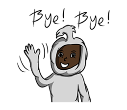 Pocong Cute sticker #6605731