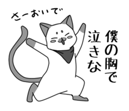 Affected kitty sticker #6606430