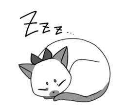 Affected kitty sticker #6606458