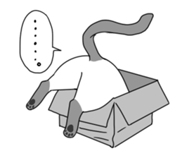 Affected kitty sticker #6606463