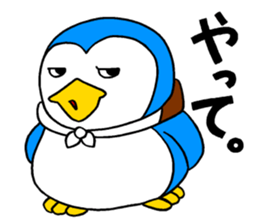 A penguin of a cat-costume, dissembling sticker #6606480