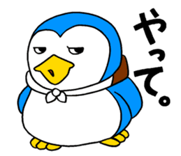 A penguin of a cat-costume, dissembling sticker #6606480