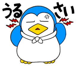 A penguin of a cat-costume, dissembling sticker #6606488