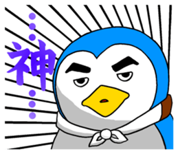 A penguin of a cat-costume, dissembling sticker #6606502