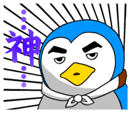 A penguin of a cat-costume, dissembling sticker #6606502