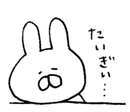 Mr. rabbit of Hiroshima valve sticker #6607087