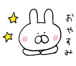 Mr. rabbit of Hiroshima valve sticker #6607096