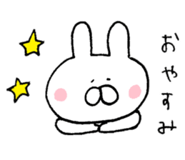 Mr. rabbit of Hiroshima valve sticker #6607096