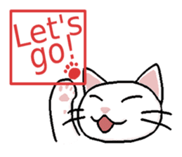 Summer, bear and cats sticker #6607355