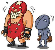Superhero Pro Wrestling sticker #6607548
