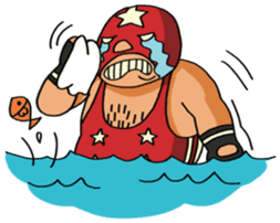 Superhero Pro Wrestling sticker #6607551