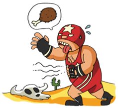 Superhero Pro Wrestling sticker #6607562