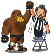 Superhero Pro Wrestling sticker #6607569