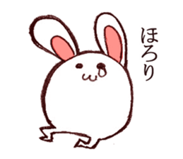 Rabbit of bandy-legs sticker #6608163