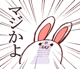 Rabbit of bandy-legs sticker #6608172