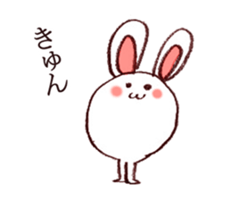 Rabbit of bandy-legs sticker #6608177