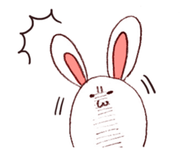 Rabbit of bandy-legs sticker #6608182