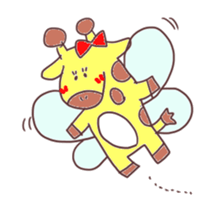 lovely  6 animals sticker #6608413