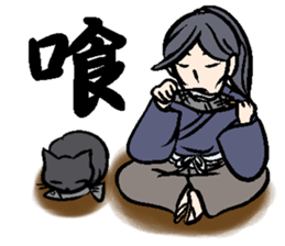 SAMURAI STORY STICKER sticker #6608550