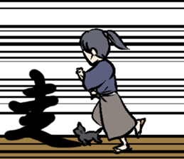 SAMURAI STORY STICKER sticker #6608565
