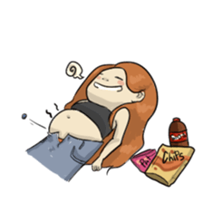 Adriana Game Over sticker #6608806