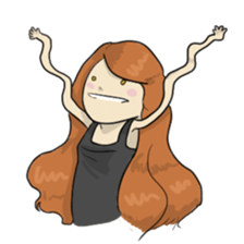 Adriana Game Over sticker #6608807