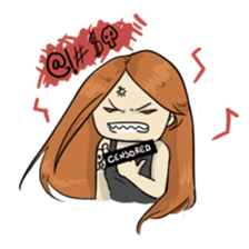 Adriana Game Over sticker #6608814