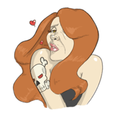 Adriana Game Over sticker #6608818