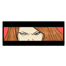 Adriana Game Over sticker #6608823